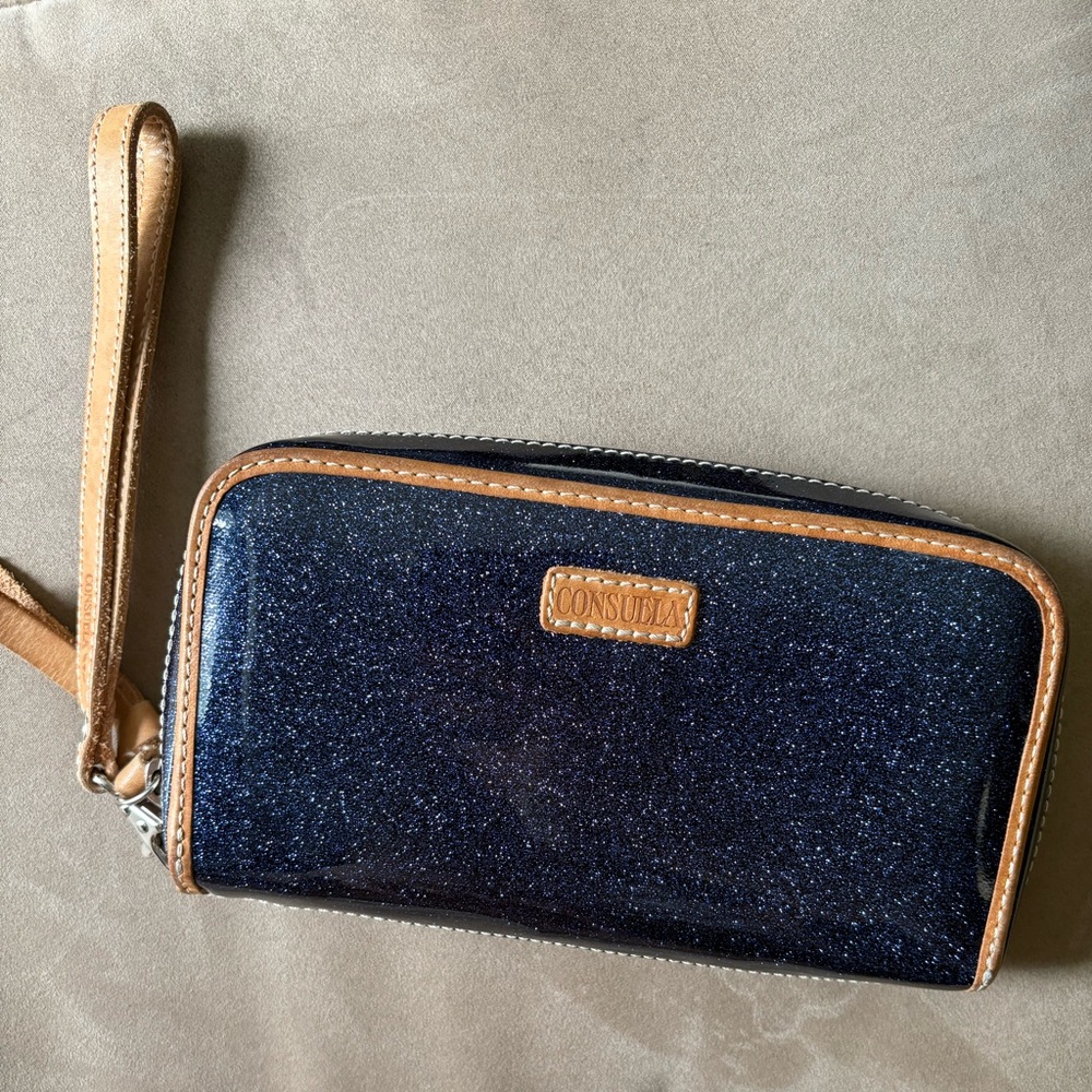 Consuela zip around wallet/wristlet